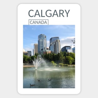 Calgary Alberta Canada Gift for Canadian Canada Day Present Souvenir T-shirt Hoodie Apparel Mug Notebook Tote Pillow Sticker Magnet Sticker